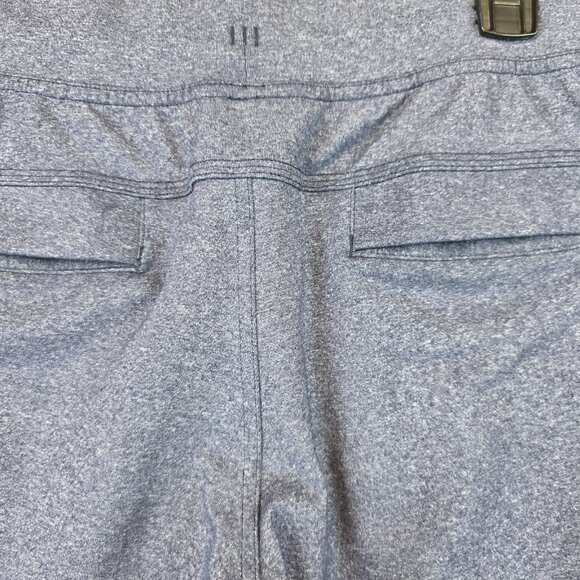 Lululemon Pants Mens Medium Blue Heather Performance Drawstring Zip Pockets Tech - Picture 8 of 12